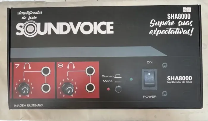 Amplificador SoundVoice SHA8000