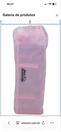 berço chiqueiro aconchego burigotto rosa 
