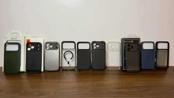 Conjunto de 10 (DEZ) capas cases para Iphone 17 pro max