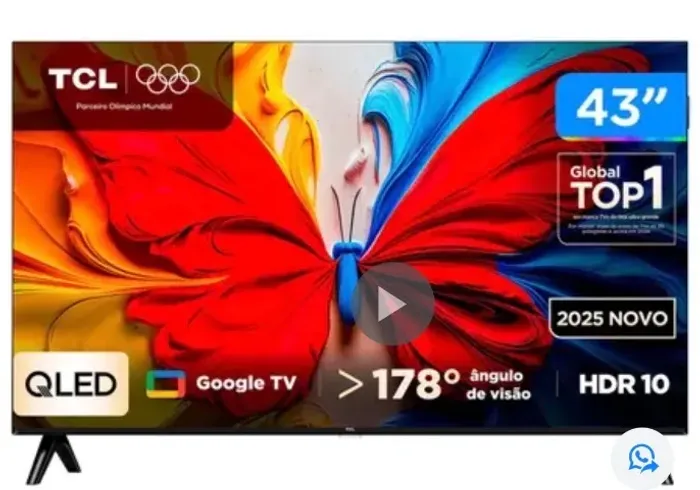 Smart Tv TCL 43 Polegadas