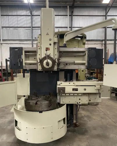 TORNO  VERTICAL  marca TOS, mod. SKJ-80D, PLACA - 800 mm. DIÂMETRO - 950 mm. REVISADO.  