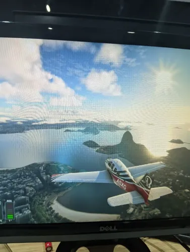 Monitor DELL 24 Full HD 60HZ novo sem marcas. Super fino.