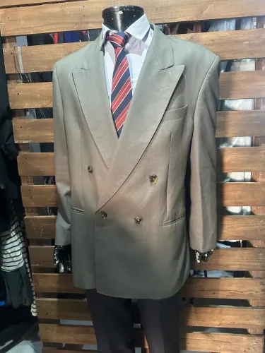 Blazer masculino via Veneto T54 transpassado