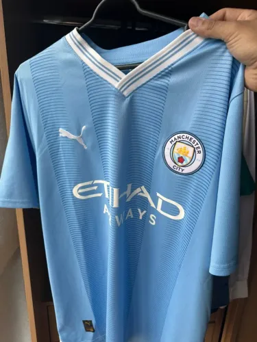 Camisa Manchester City 23/24 Home Torcedor
