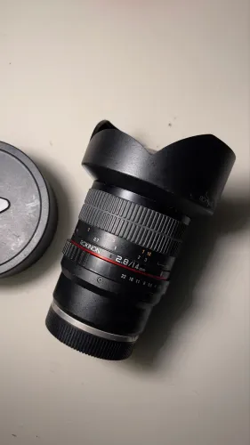 Rokinon 14mm para Sony - Foco Manual