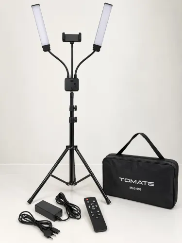 Luminária LED Tomate 45W com Controle e Bolsa