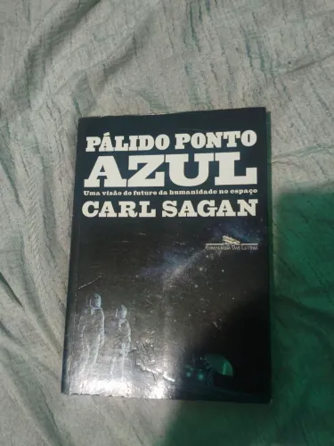 Livro - Pálido ponto azul, Carl Sagan