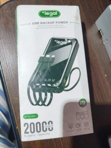 Power Bank +Legal, 2000mah, lacrado!