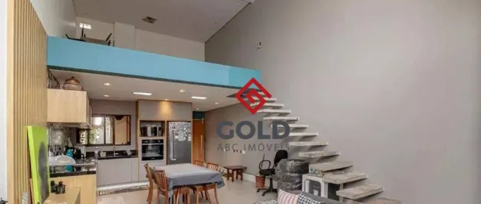 Sobrado com 1 dormitório à venda, 143 m² por R$ 920.000,00 - Vila Metalúrgica - Santo Andr