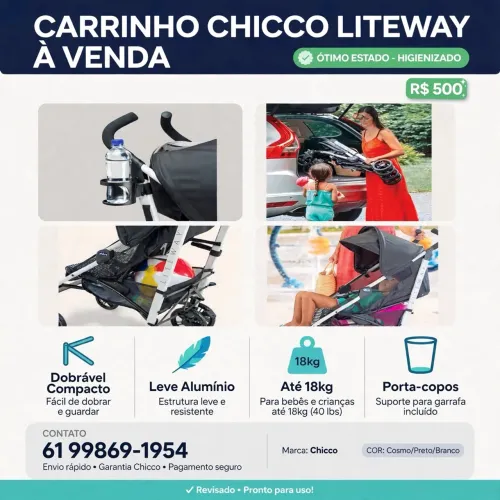 Carrinho Chicco Litewey
