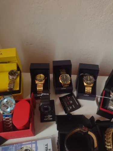 Relógio masculino Diesel, invicta, Tchenos e condor