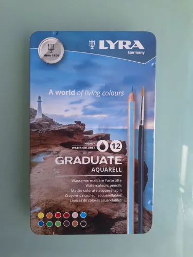 Lápis aquarela LYRA importado 