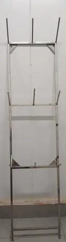 PORTA CARVÃO INOX