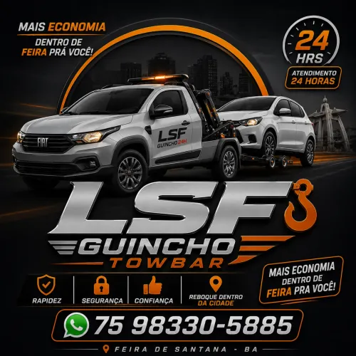 Guincho Cambão Towbar - Reboque de Carros Pequenos dentro da Cidade