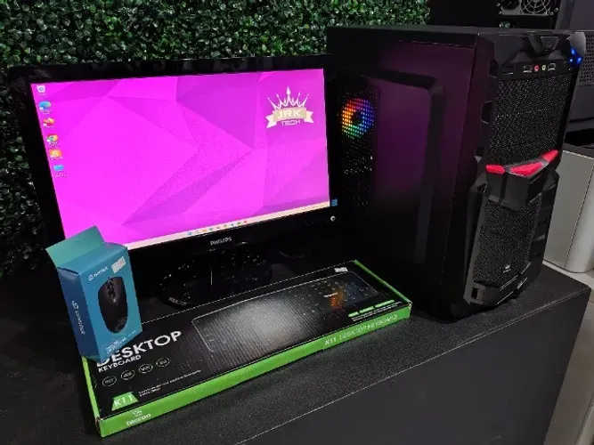 Setup Completo Com Monitor 20 Polegadas, Processador Amd Fx De 6 Núcleos E Ssd