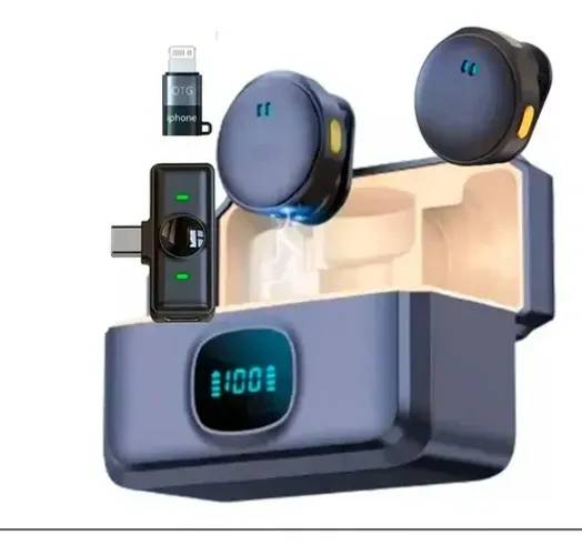 Microfone de lapela 
