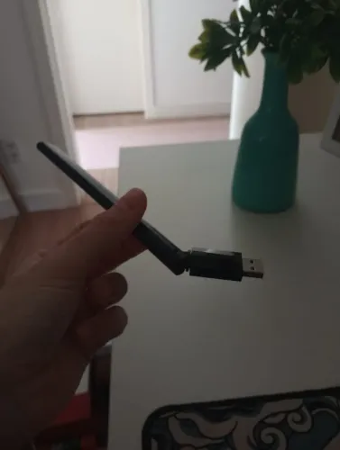 Adaptador de rede USB WiFi (Wireless) Ac600 Tp Link T2u Plus de banda dupla