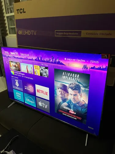 Tv Smart 50 Polegadas 4K Led TCL UHD
