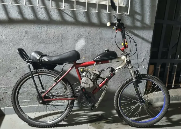 Bike Motorizada 80cc Alligator - Aro 26