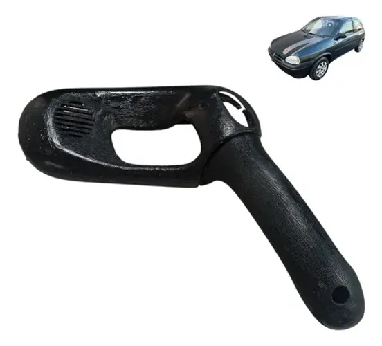 Puxador Interno Porta Direita Chevrolet Corsa 1994 2 Portas Preto