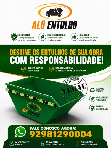 CAIXA DE ENTULHO 5-8 metros 