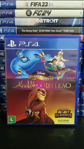 Aladdin e Rei Leão Jogo ps4