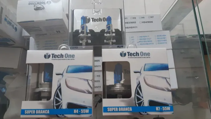 Lâmpada super branca carro e moto