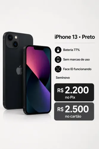 IPHONE 13 SEMINOVO