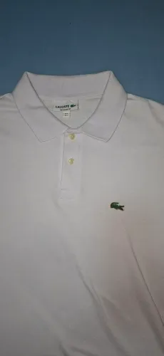 Lacoste polo branca 