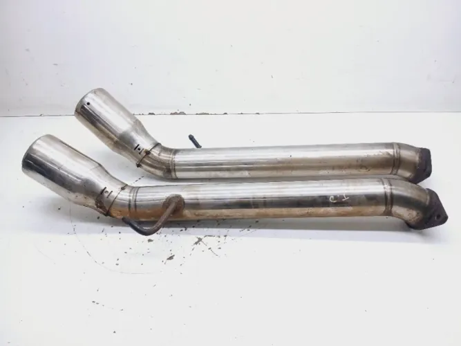Par Ponteira Escapamento Inox Gm Camaro 6.2 V8 2010 2011 