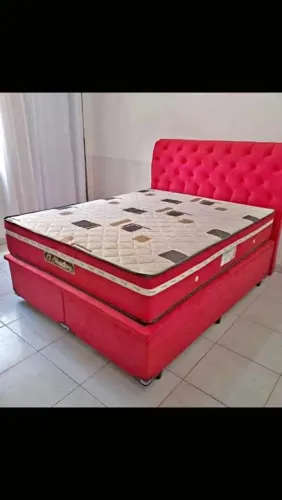Cama Box Casal com conforto de qualidade e entrega rápida em Goiânia!