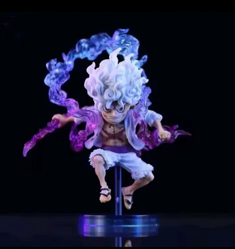 Mini One Piece Luffy GEAR5 em Pvc