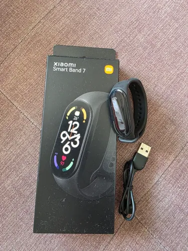 Smartband Xiaomi Smart Band 7 + 6 Pulseiras Extras + Cabo Carregador
