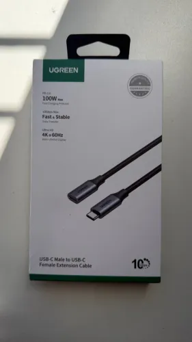 Extensor Ugreen Macho Fêmea Tipo C (NOVO)