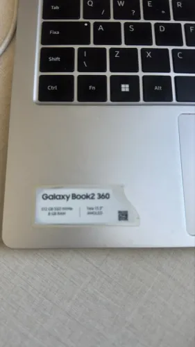 Notebook Samsung Galaxy Book2 360