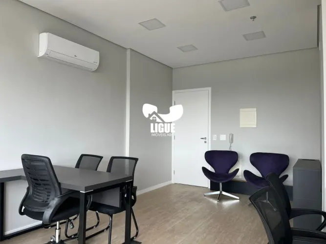 Sala Comercial semi mobiliado Helbor Trilogy