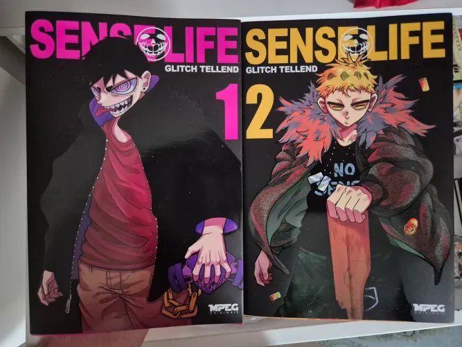 Mangá Sense Life 1 e 2 
