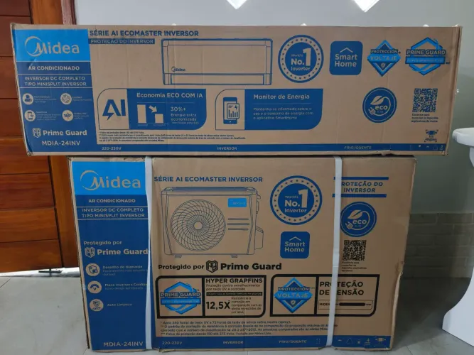 Ar condicionado 24000 btus inverter midea