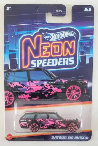 Datsun Wagon hot Wheels Neon  (cartela já foi aberta)