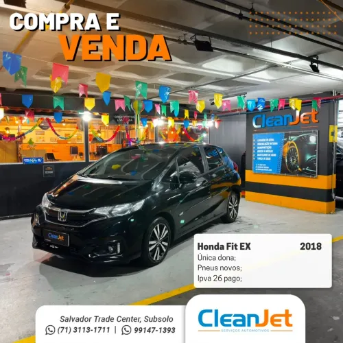 Honda Fit Ex/s/ex 1.5 Flex/flexone 16V 5P Aut. 2018