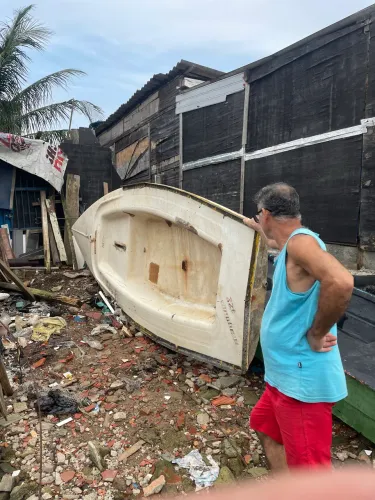 Casco de veleiro