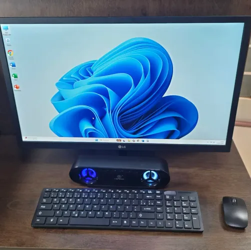 Mine PC Completo Daten, NF,Ac Cart,i5 9ªg,12GB DDR4,SSD M2 256GB,Wi-Fi 5G,Monitor 24p IPS 