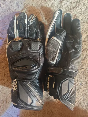 Luva moto 2MT couro Kevlar XL nova com etiqueta - cano longo