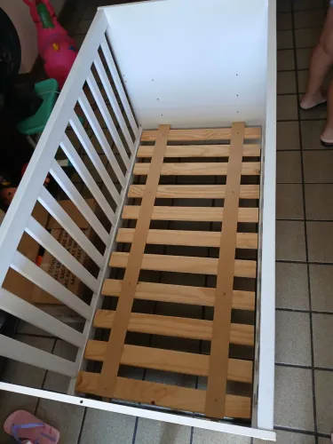 Berço 3 em 1 com colchão 