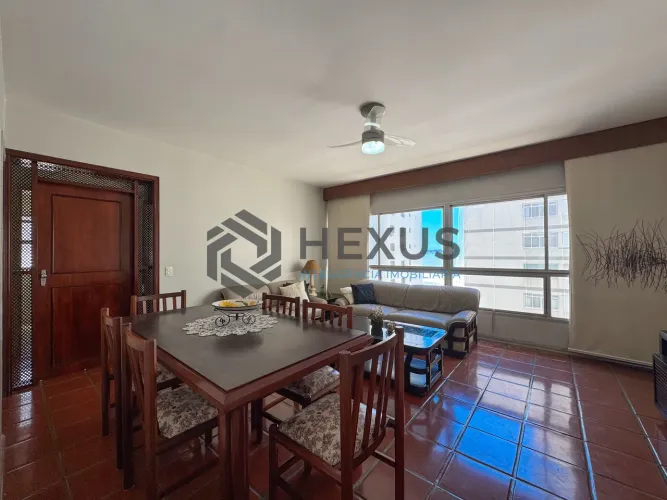 Apartamento na quadra mar com vista mar na Praia das Asturias, Guaruja