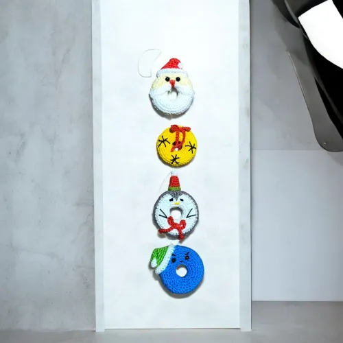 Enfeite de porta de Natal