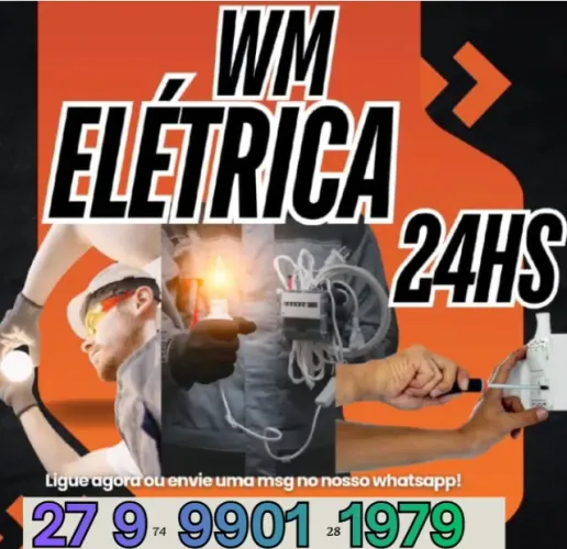 ELETRICISTA - SERVIÇOS ELÉTRICOS EM GERAL | FALE COM WM