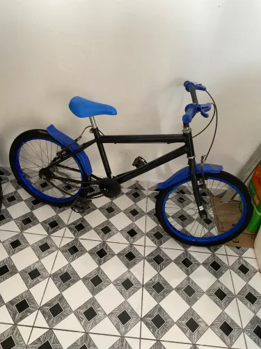 Bicicleta azul