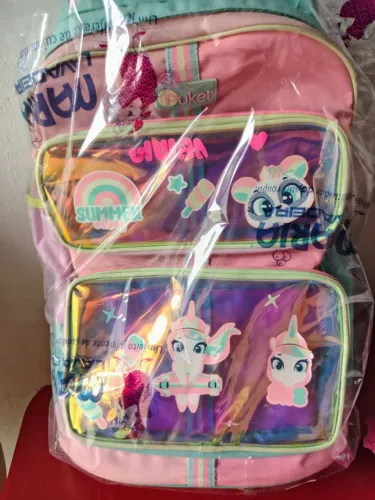 Mochila de rodinhas Puket Rosa