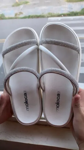 SANDÁLIA PAPETE MOLECA TAMANHO 38